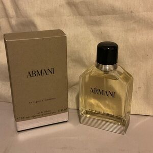 Vintage Armani Eau Pour Homme cologne. 3.4 fl oz DISCONTINUED